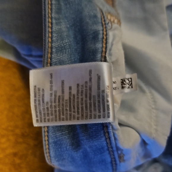 American Eagle skinny jeans size 0 (2 pair) light and dark wash - Picture 5 of 9